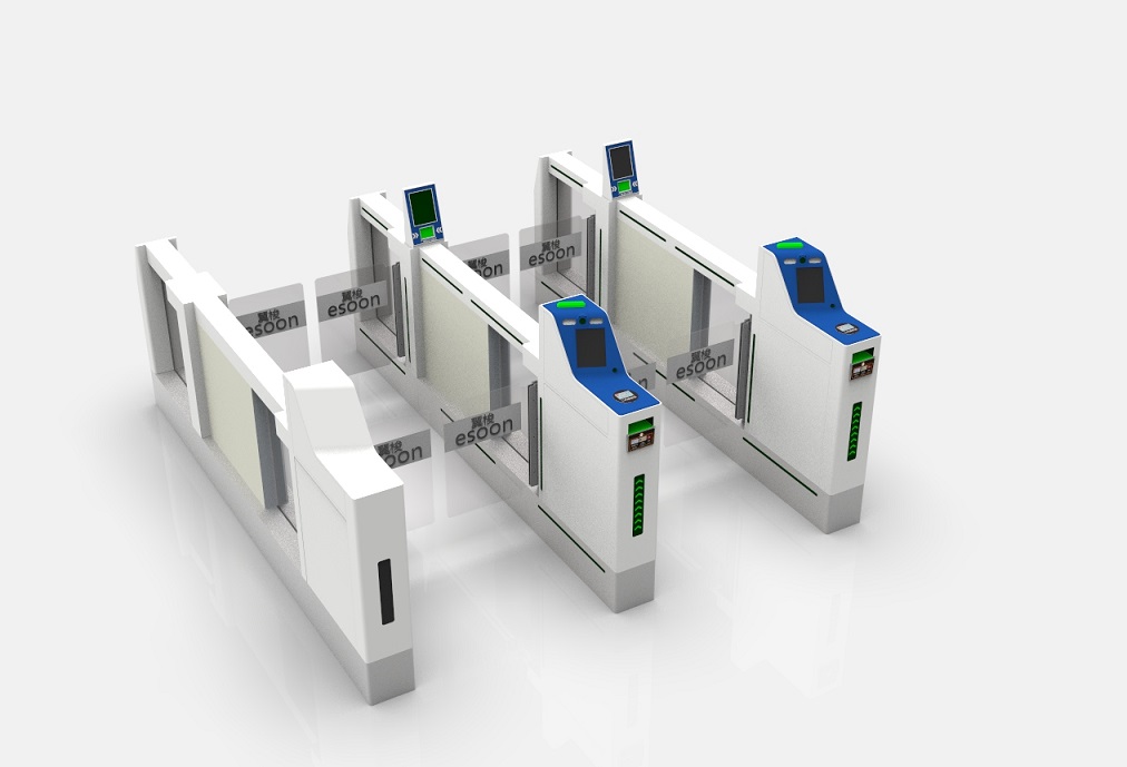 机场安检闸机AB门闸机自助检票实名制闸机