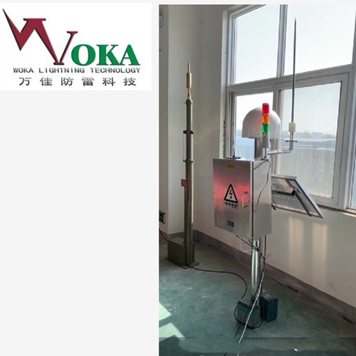 20米玻璃纤维快速移动避雷系统 雷达站手电动双模式升降避雷针