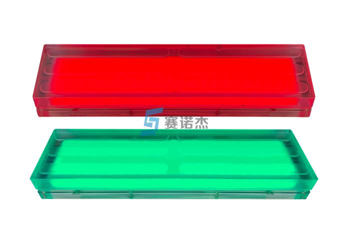 LED红绿发光地砖 道路斑马线LED地砖灯