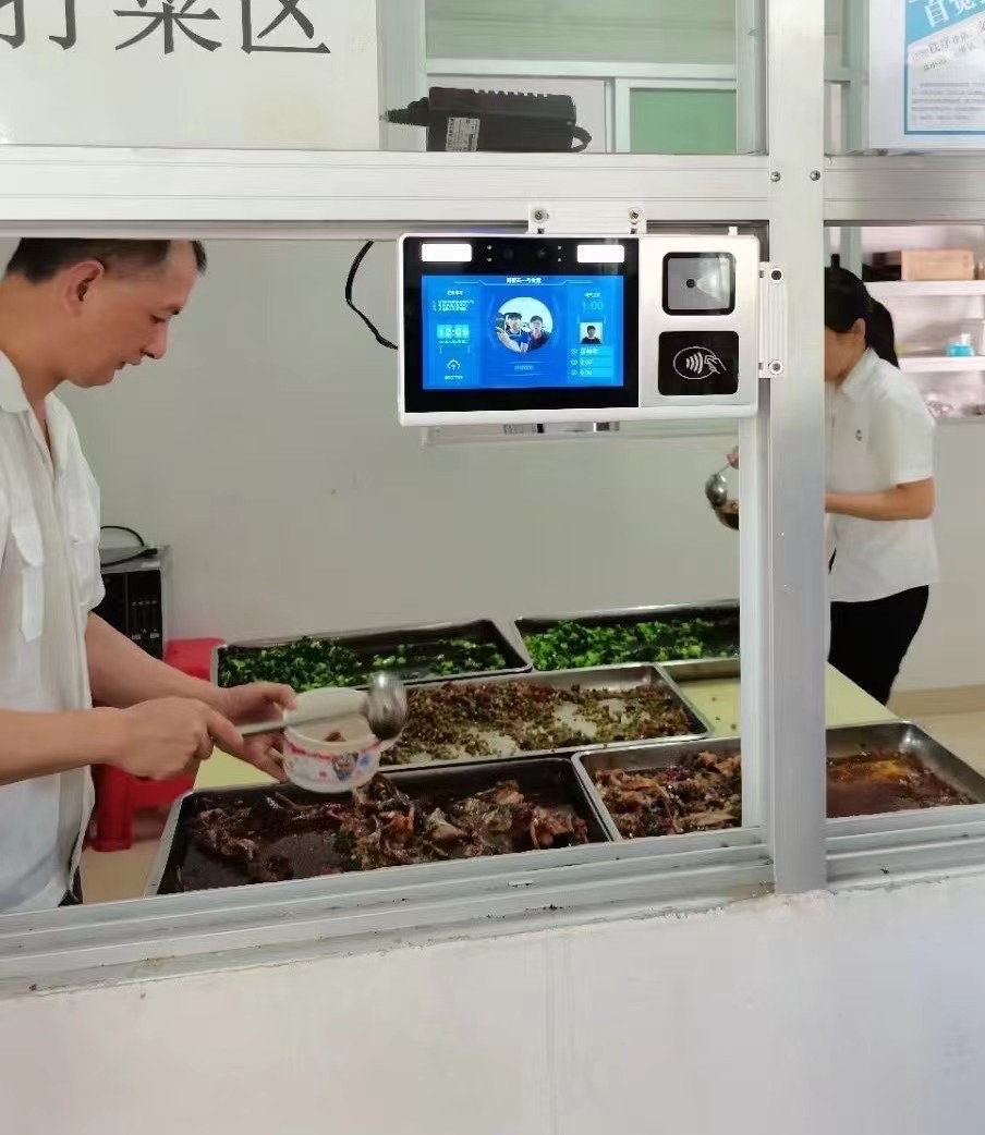 成都单位食堂刷卡机 成都饭堂刷卡机上门安装 食堂人脸识别消费系统