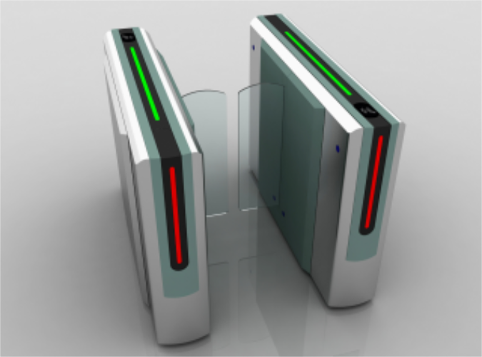 桥式豪华直角半高平移闸