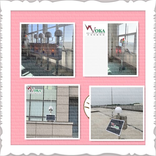 山西储油罐蜂窝雷电预警系统 危化品储罐固态雷电临近预警装置