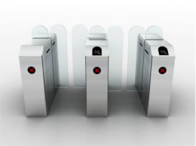 桥式斜角全高平移闸