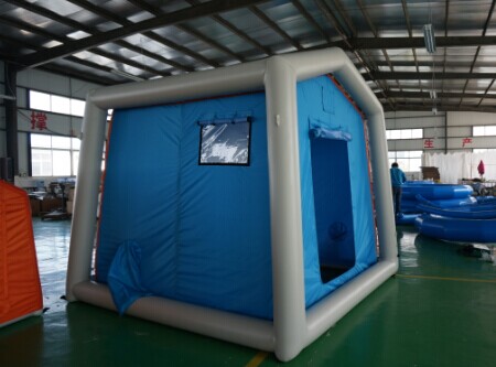 中式三人洗消帐篷