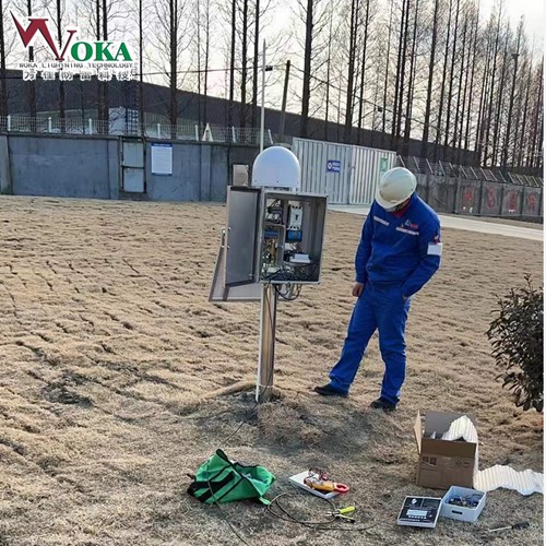 中石化油库雷电防护雷暴预警系统 无人值守雷电来临预报系统