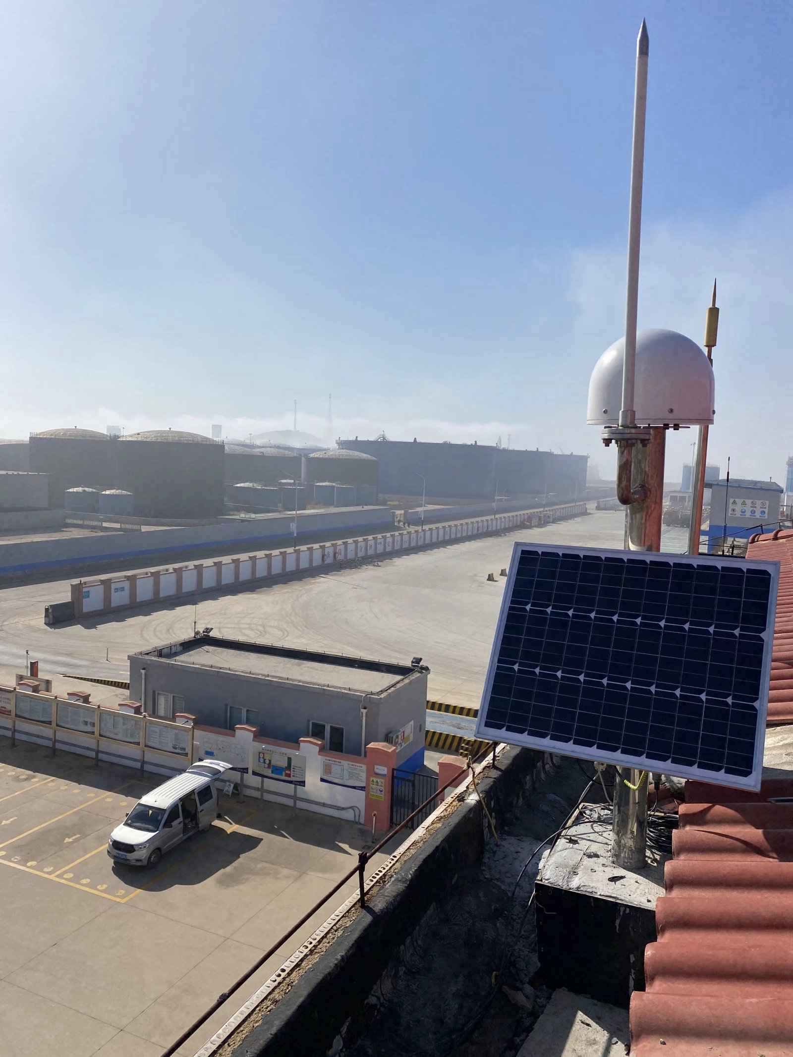 燃气储备库雷电预警系统，油库雷电监测预警防护装置