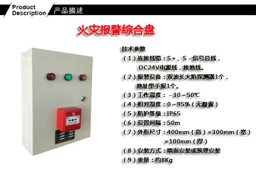 隧道火灾报警综合盘