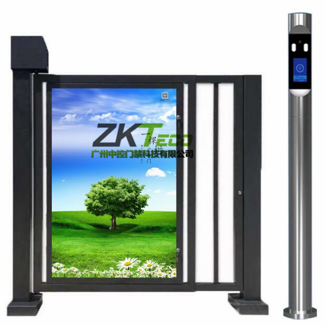 智能防撞防夹广告门安装找广州中控