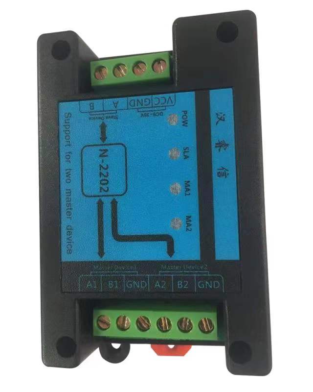 两个485主站采集模块485分配器N-2202
