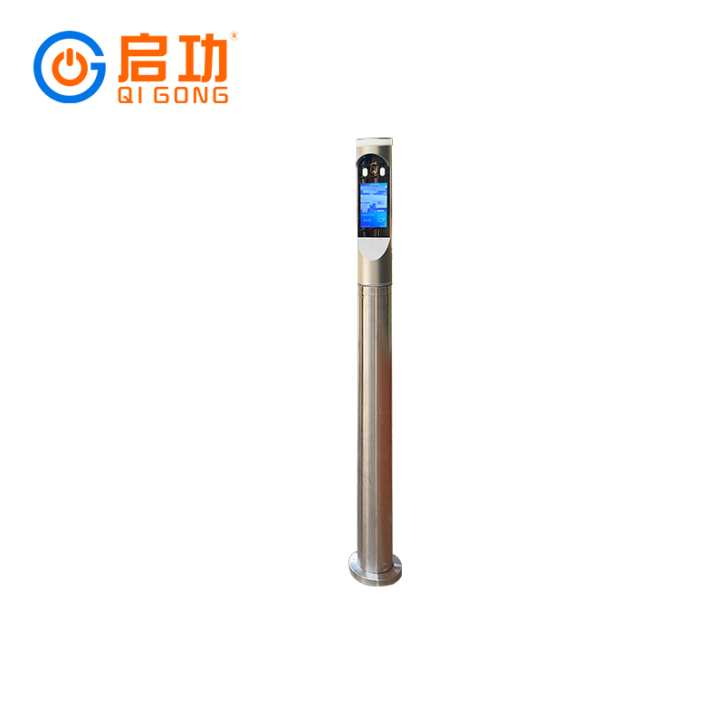 启功QG-RL3800人脸识别自动广告小门自动识别开关门禁