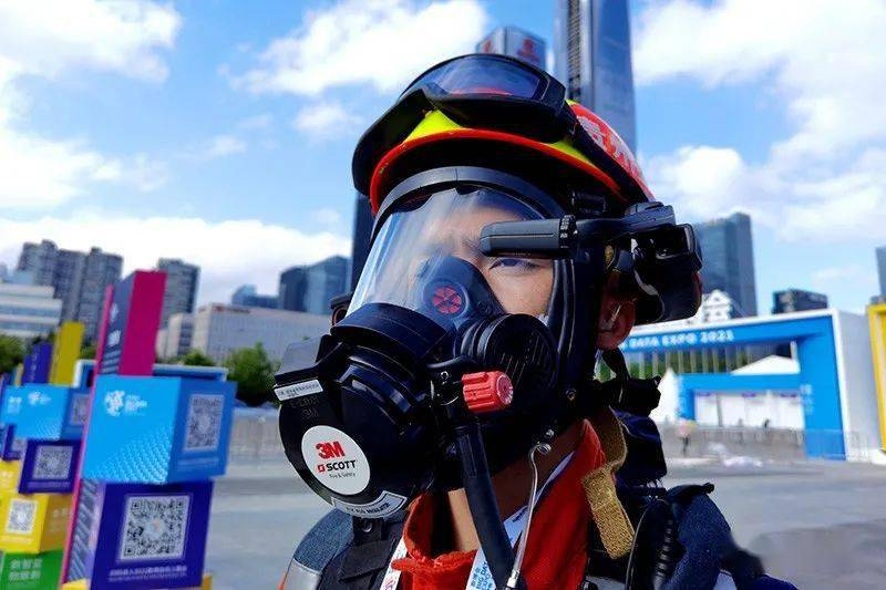 消防单兵图传设备 5G+AR智能安防头盔 瑞欧威尔