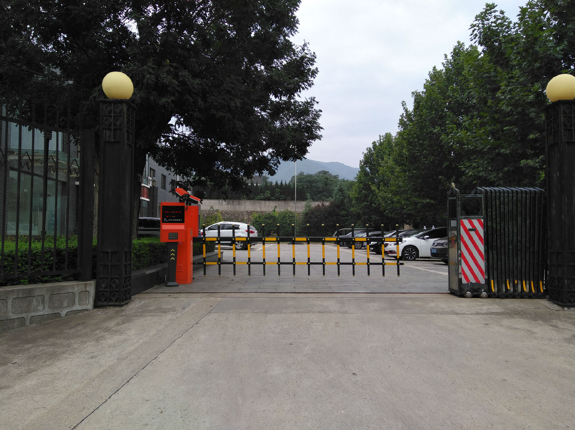 产业园脱机管理起落闸机01