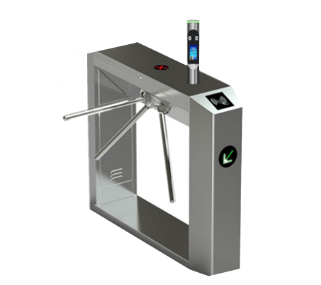 人车分流静音三辊闸