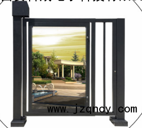 公寓人员识别单向广告门09