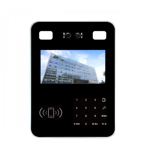 郑州ZK-VF710双目可见光近红外人脸识别对讲一体机