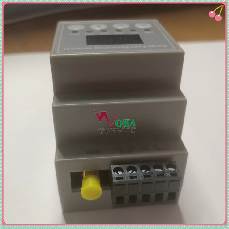 升降式避雷塔雷电峰值记录仪 避雷针雷击次数时间计数器