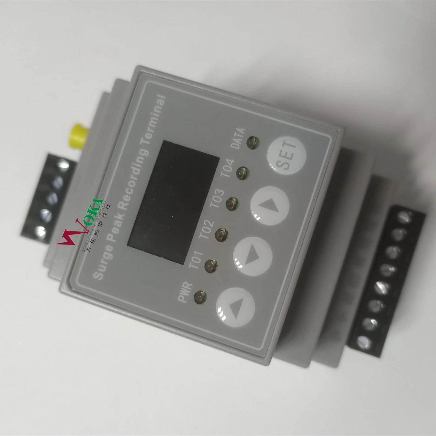 光伏太阳能供电雷电峰值记录仪雷击计数SPD峰值记录仪