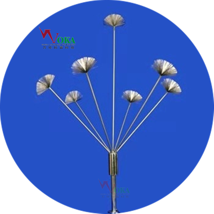 35kV集线路导体多短针雷电放散装置 L2000线状放散装置