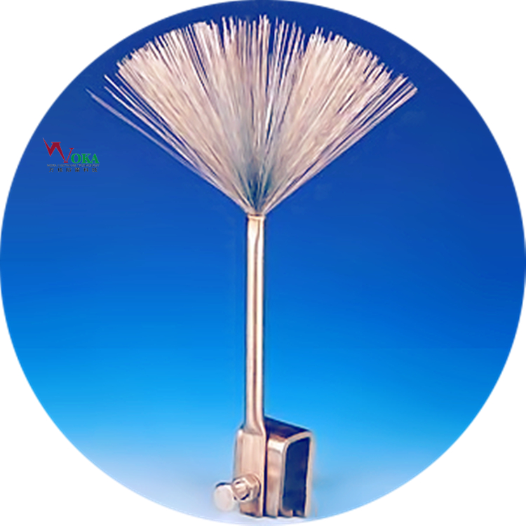 输电架空线路无源驱雷器 杆塔线状导体多短针雷电放散装置