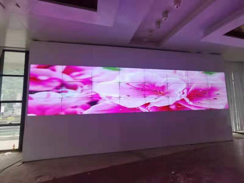 山东拼接屏厂家46寸3.5mm液晶拼接屏供应