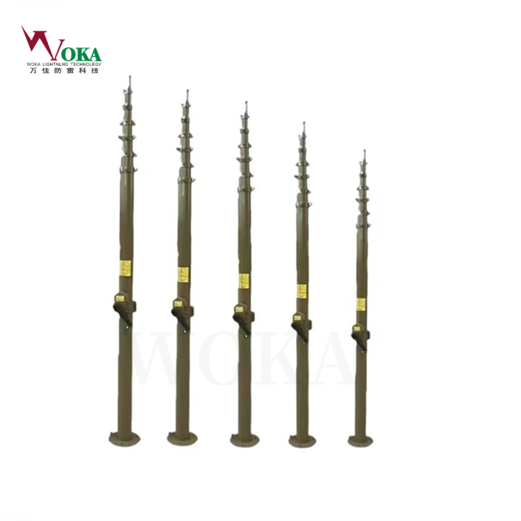 光缆引接车智能升降天线升降杆 直流电动升降杆 