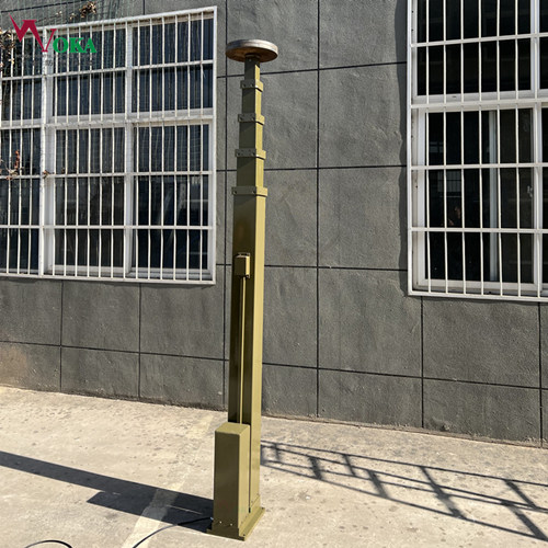 承重100kg重载电动升降杆 可调节车载避雷针 自动伸缩接闪杆