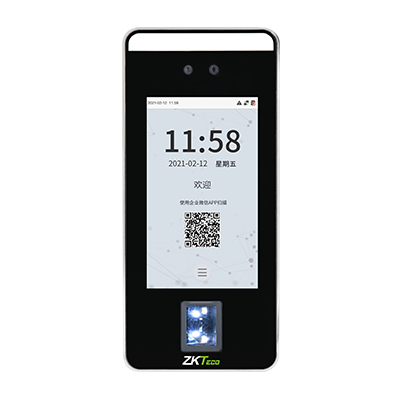 升创推荐；熵基可见光面部云考勤终端ZK-F6