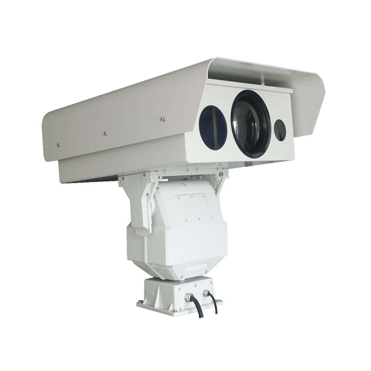 15.6-500mm三光谱智能云台红外激光热成像摄像机