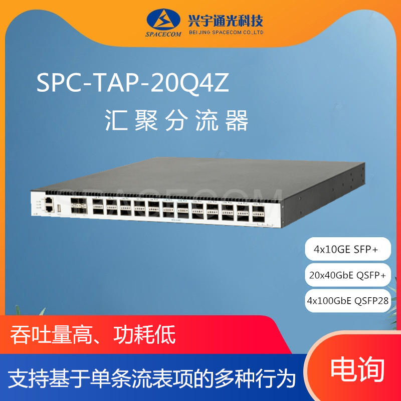 SPACECOM 网络分流器 SPC-TAP-20Q4Z（流量复制器）