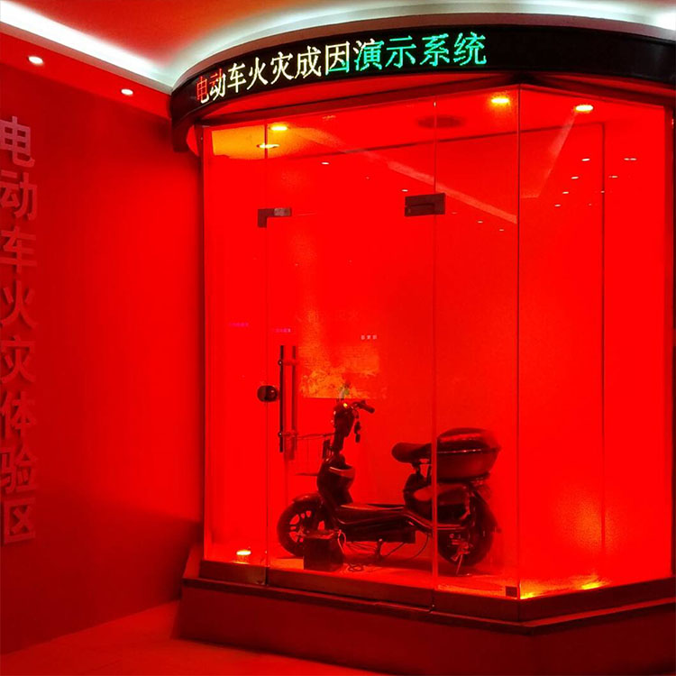 电动车火灾成因演示模块